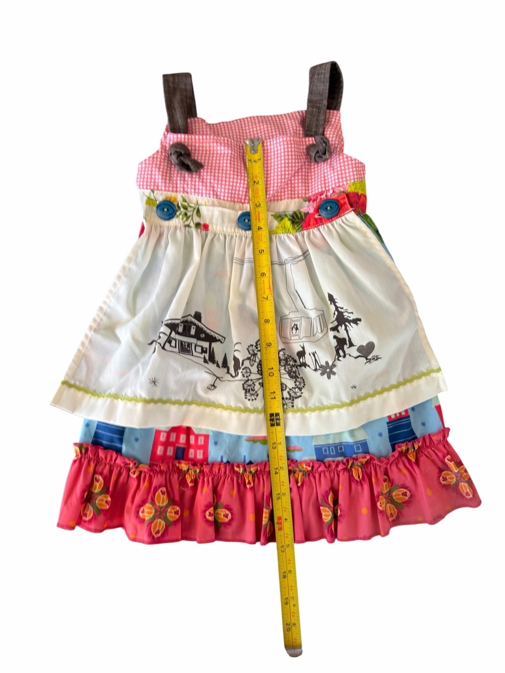Matilda Jane whimsical Girls' Dress size 2T ski bum, bohemian - Picture 5 of 8